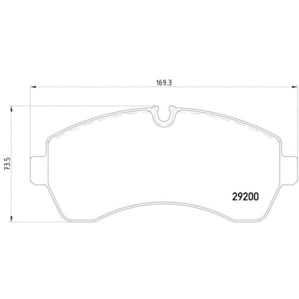 Pagid Brakes Disc Brake Pad, 355005531 355005531 - main